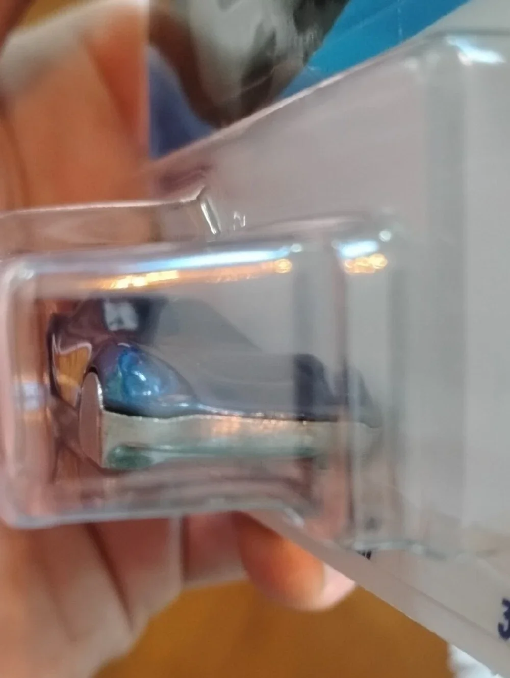 Mattel Hot Wheels El Segundo Coupé Clip - Metallic Blue & Silver